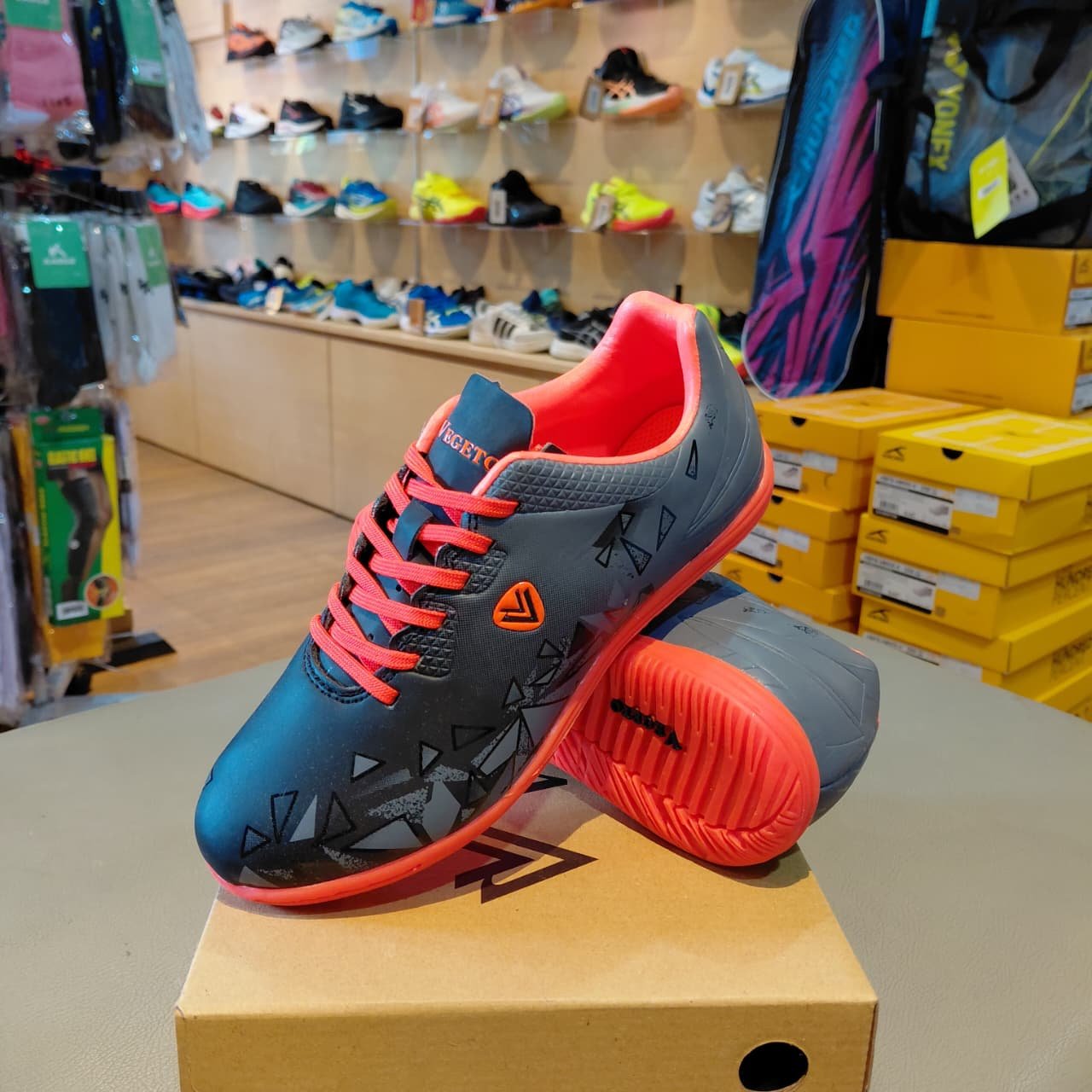 SEPATU VEGETO GIBRAN ID BLACK GREY - Gambar 6