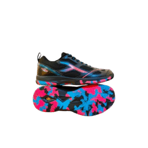 Sepatu Hundred Battle Black/Blue/Orange