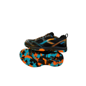 Sepatu Hundred Battle Black/ Blue/Orange