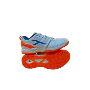 Sepatu Hundred Blast White/Turquoise/Orange