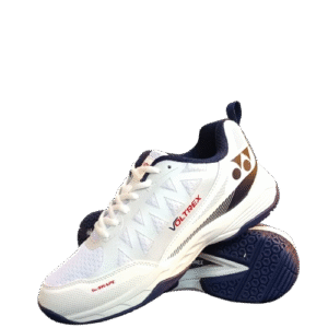 Sepatu Badminton Yonex Voltrex White Navy Blue