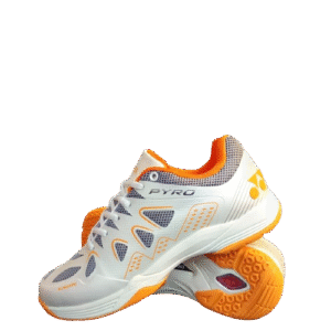 Sepatu Badminton Yonex Pyro White/Orange