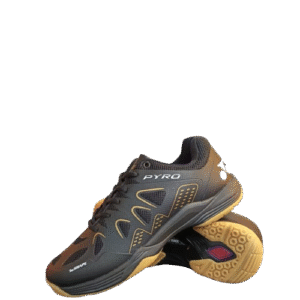 Sepatu Badminton Yonex Pyro Black/Gold